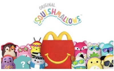 McDonald's Will Soon Include Squishmallows As Happy Meal Toys