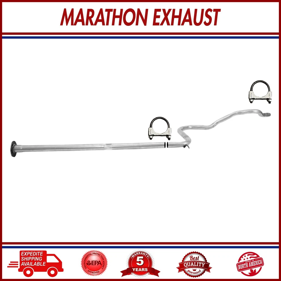 Tubo de escape trasero compatible con: modelos Sohc Saturn SC1 1993-2002 | SL1 | SW1 1,9 L Foto 4 de 4