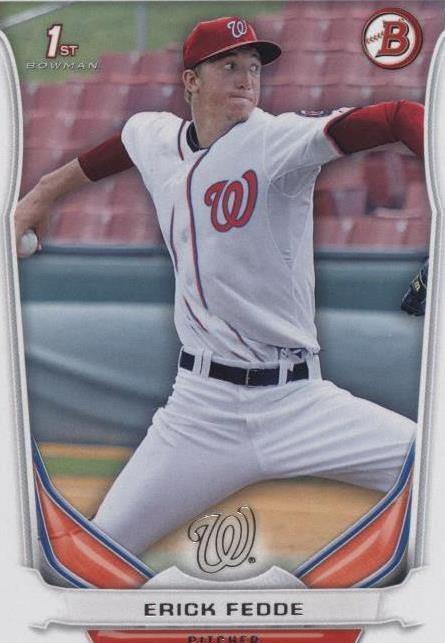 2014 Bowman Draft - Erick Fedde #DP14 - 1 of 1