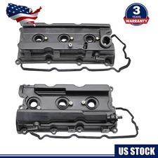 Set 2 Engine Valve Cover For 05-19 NISSAN Frontier Pathfinder Xterra NV1500 4.0L