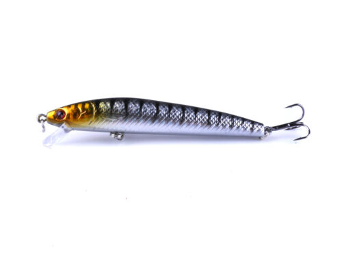 10 Stück 10cm/9,2g Angeln Köder Minnow Fischköder für Hecht Kunstköder Wobbler - Bild 12 von 12