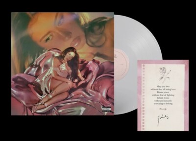 NEW  Kali Uchis  SINCERELY,  Limited Edition  PEARL Opaque Vinyl   SIGNED INSERT
