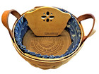 ~4 Piece~ 1996 Signed LONGABERGER Hand Woven “BASKET W/BRICK SET”~Lovely! — photo 1