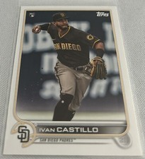 2022 Topps Baseball Series 1 Ivan Castillo San Diego Padres rookie card #140