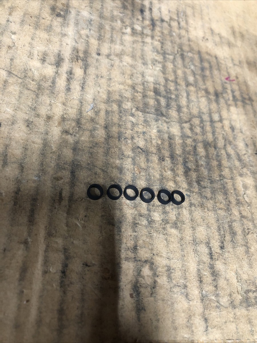 New Old Stock Genuine GM Fuel Injector O-Rings (x6) Part New Old Stock Genuine GM Fuel Injector O-Rings (x6) Part