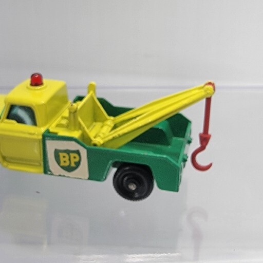 Modellino Matchbox Lesney No13d BP Dodge Wreck Truck – Solo Scatola Di Riproduzione Colore Inverso, Nuovo