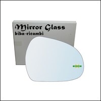 Glas RüCkspiegel Verchromt Seite Dx-Passeggero FüR Peugeot 207 Von 2006&G