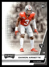 2020 Panini Playoff #281 Damon Arnette Las Vegas Raiders Football Card