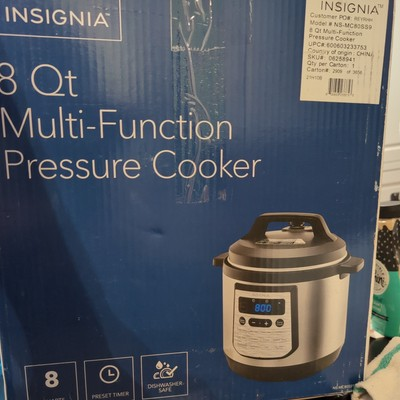#ad Insignia NSMC80SS9 8 qt. Digital Multi Function Pressure Cooker Black Silver $69.28