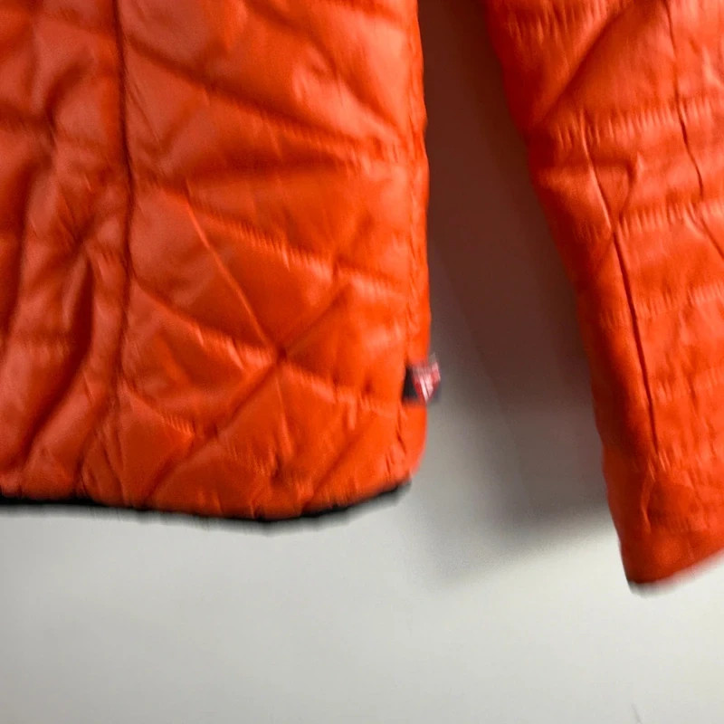 vintage berg primaloft reversible hooded puffer jacket purple orange womens xs image 4