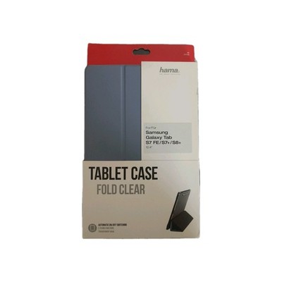 Hama 217136 Fold Clear  aus Kunststoff für Samsung Galaxy S7 FE/S7+/S8+ 12,4'' 