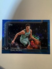 2025-26 Topps Tidjane Salaun #71 Blue Holofoil /150