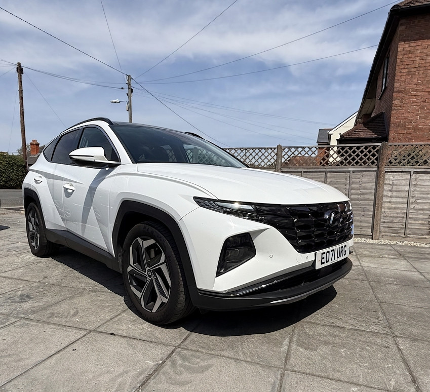 2021 Hyundai Tucson T-Gdi Ultimate White