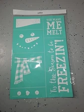 Chalk Couture "You Make Me Melt" Transfer Snowman Tis The Season 12x18 Reusable
