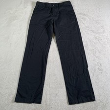 Polo Ralph Lauren Pants Youth Boys 14 Black Chino Straight Leg Cotton Casual