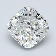 1.53 Carat Cert. GIA Cushion Cut Natural Mined Diamond Loose I color SI1 clarity 3663.79 per carat
