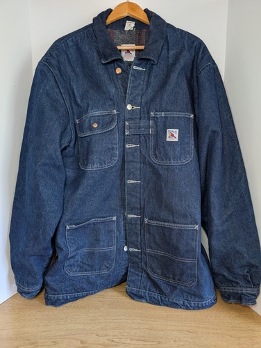 Firemans Chore Jacket DCFD Fire Dept Mens Sz XL Workwear Made ...