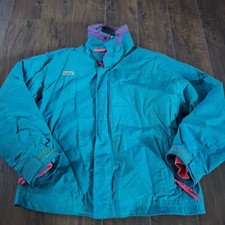 Vintage Y2K Columbia 3 In 1 Bugaboo Ski Jacket Mens XL - Teal Orange Fleece