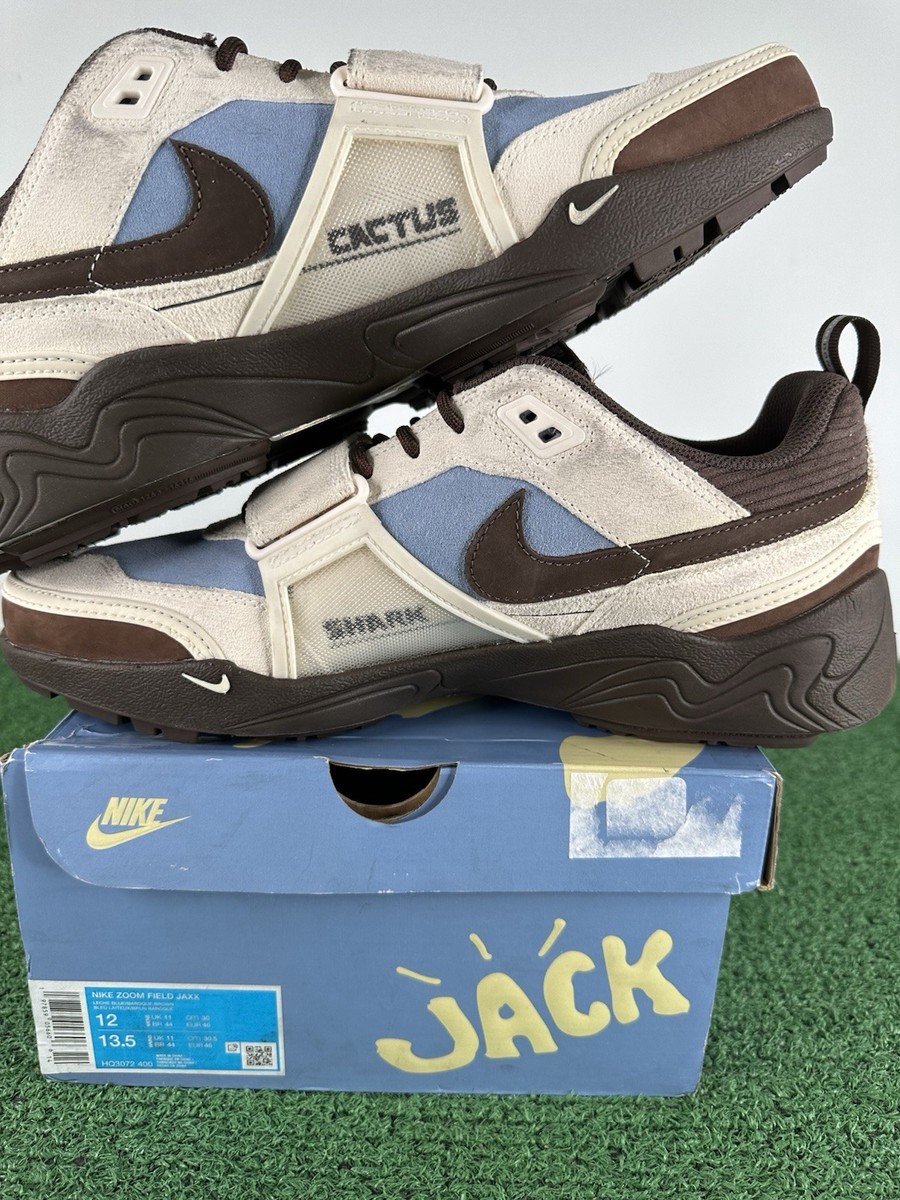 Size 12 - Nike Zoom Field Jaxx Travis Scott Cactus Jack Leche Blue