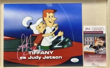 Signed Tiffany Darwish as Judy Jetson Photo Autograph 80's Teen Pop JSA COA LOA
