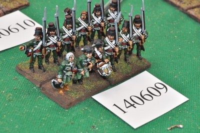 28mm 7YW / Preußisch - Frei Korps 12 Figuren - Inf (140609)