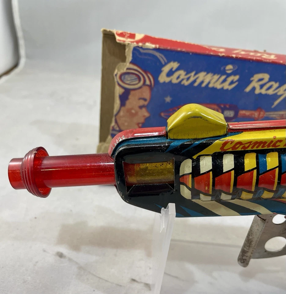 1955 Buck Rogers Космический Лучевой Пистолет от Ranger Steel Products, С Оригинальной Коробкой - Изображение 4 из 4