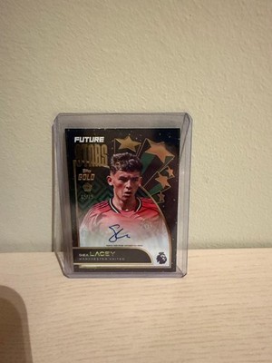 Shea Lacey Auto /75 Topps Gold Future Stars RC Manchester United Auto