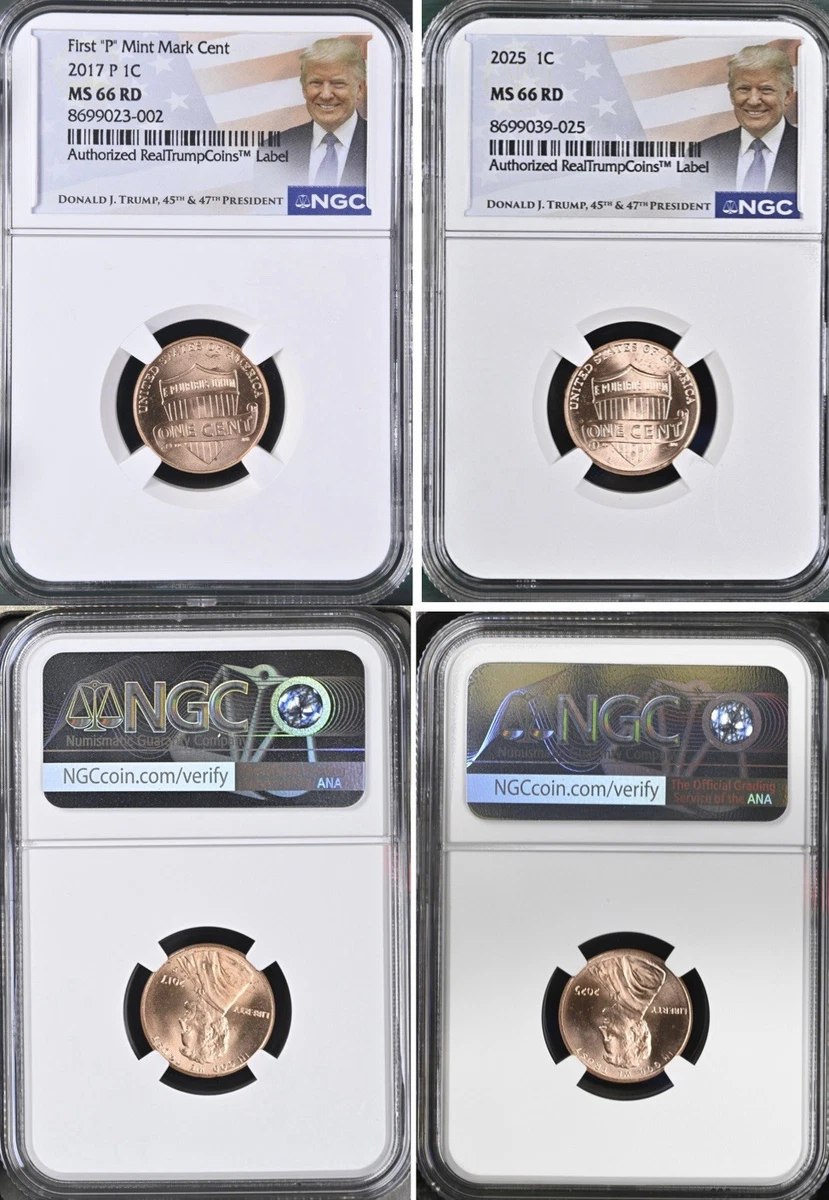 MS 66 Graded 2017 Lincoln Shield Small Cents (2010-Now) for sale