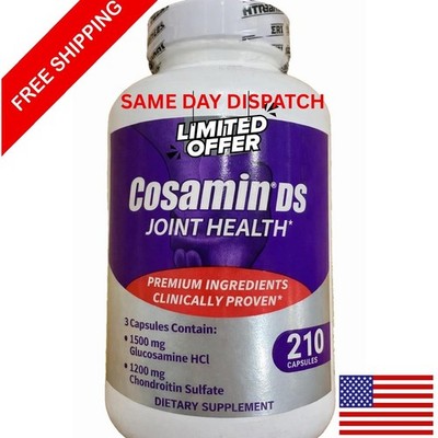 Cosamin DS Joint Health Glucosamine & Chondroitin 210 Ct EXP 04/2028