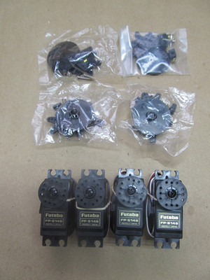 Four Futaba FP-S148 Servos