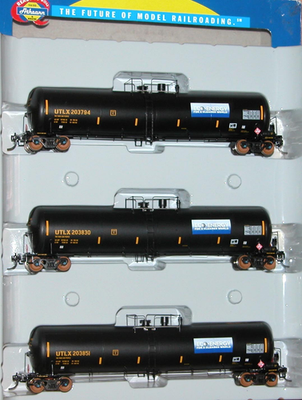 Lot De 2 Wagons HO Athearn TEXACO USA – Argentés, échelle HO, Pré-assemblés De 1973