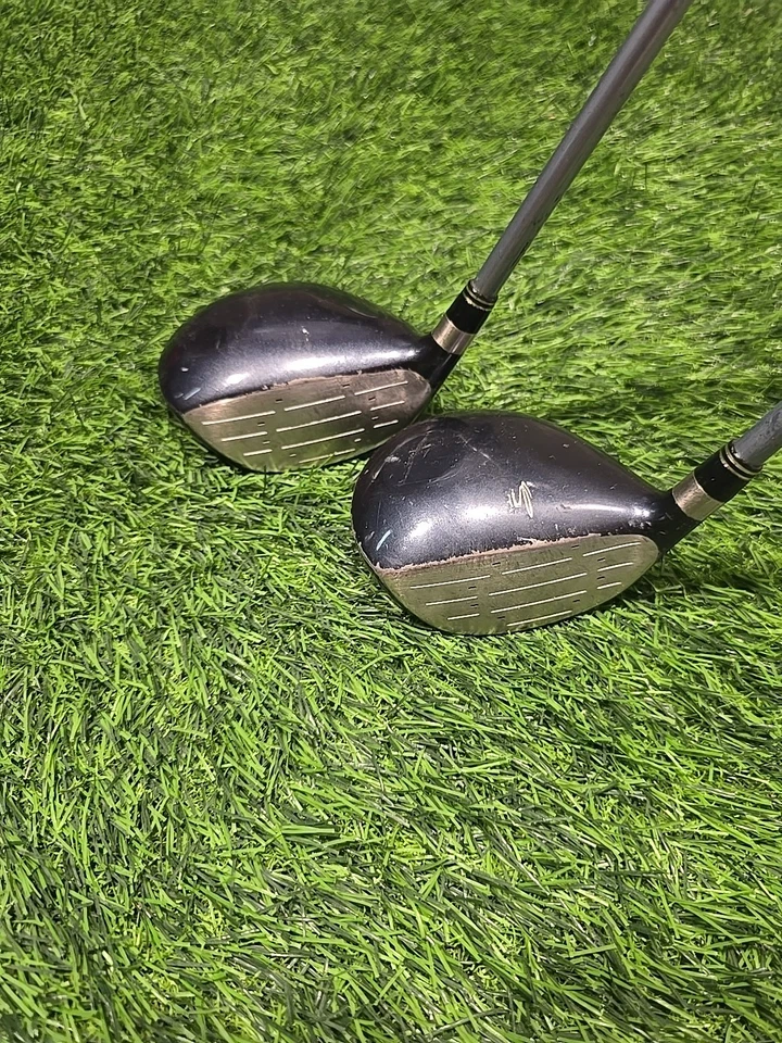 RH Ladies King Cobra 3 & 5 Wood Set SZ Graphite Golf clubs 42" & 41.5" UPC301 - Image 2 of 4