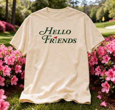 Masters Golf Shirt Hello Friends Augusta Tee Funny Golf Gift