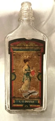 alte Parfümflasche Lotion Pompeia L T Piver Paris Habana Elaborado en Cuba - Bild 1 von 4