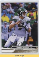 2024 Upper Deck CFL Gold Trevor Harris #35 READ 1lm9