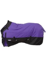 Winter Horse Turnout Blanket - 1200D Snuggit - PURPLE -Size 69" to 84" 200 Grams