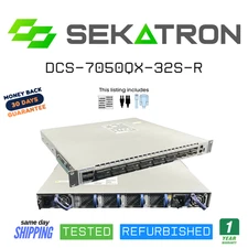 🔀 Arista DCS-7050QX-32S-R • 32× QSFP+ • 4× SFP+ • Dual PSU • Tested ⚡FastShip