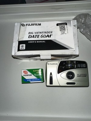 Fujifilm Big Viewfinder Date 60AF Point Shoot Film Camera for