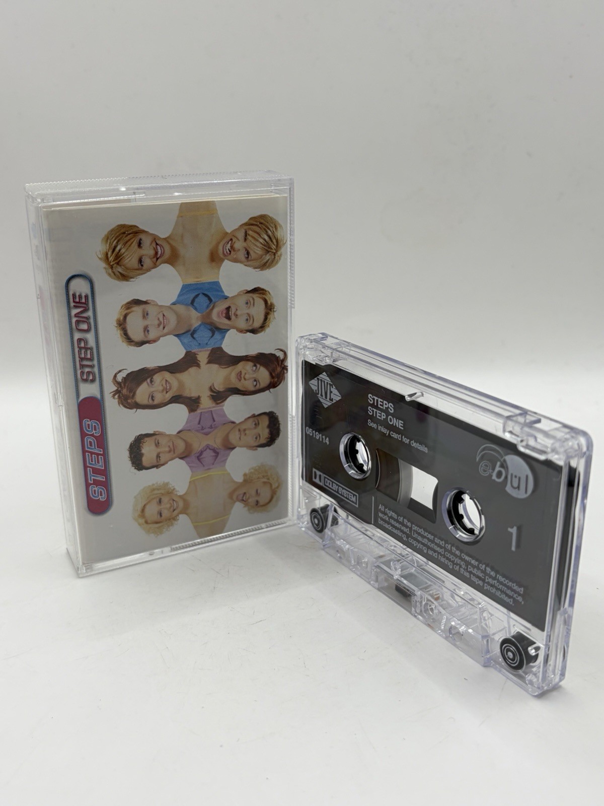 Step One Steps Cassette Tape Album 90s Euro Pop