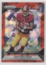 2016 Panini Prizm Rookie Red Crystals Prizm /75 Josh Doctson #259 03xg