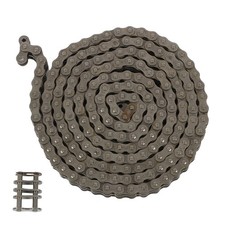 50-2R 5/8 PITCH 50-2 DUPLEX Roller Chain 10FT With 2 Master Links