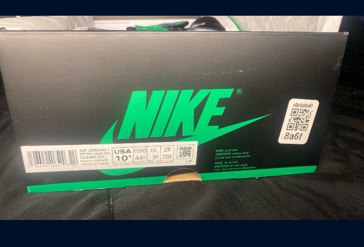Jordan Air Jordan 1 Retro High OG Lucky Green Black White 2023