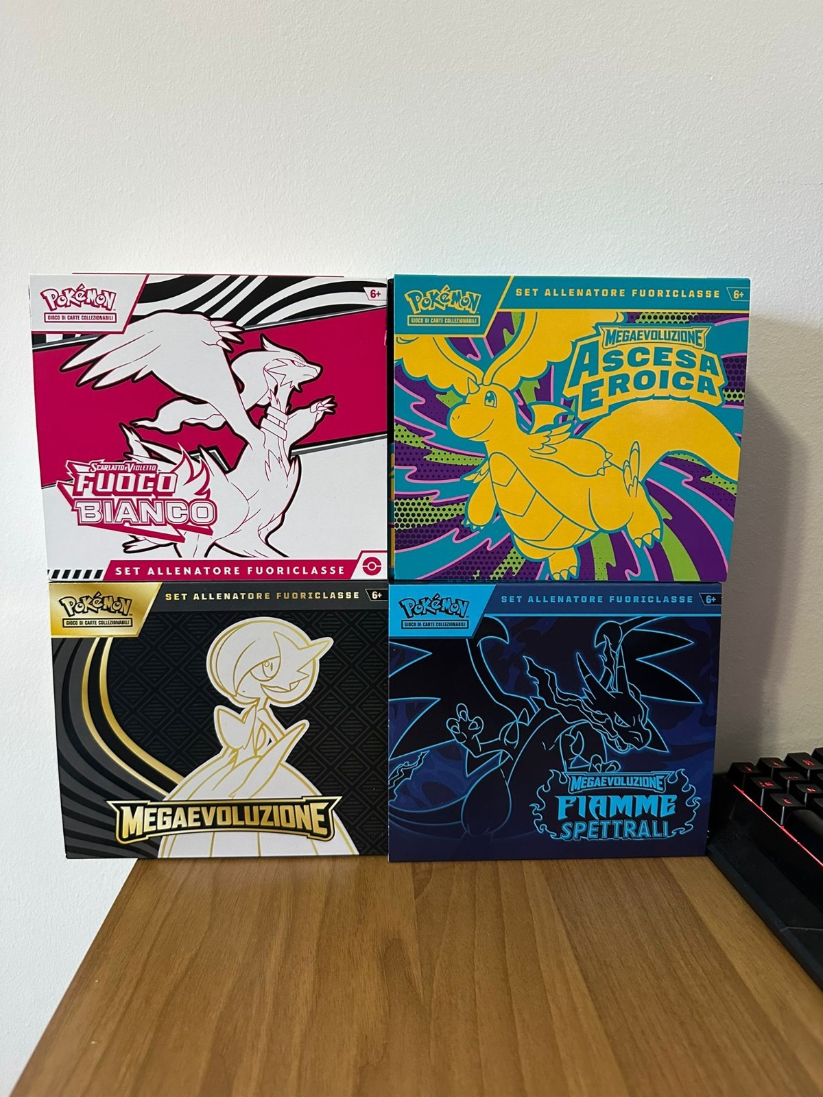 Fiamme Spettrali - Ascesa Eroica -Fuoco Bianco -Megaevoluzione Etb empty Pokemon