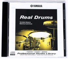 Yamaha Real Drums A3000 A4000 A5000 Format Sound Library/Sampling CD