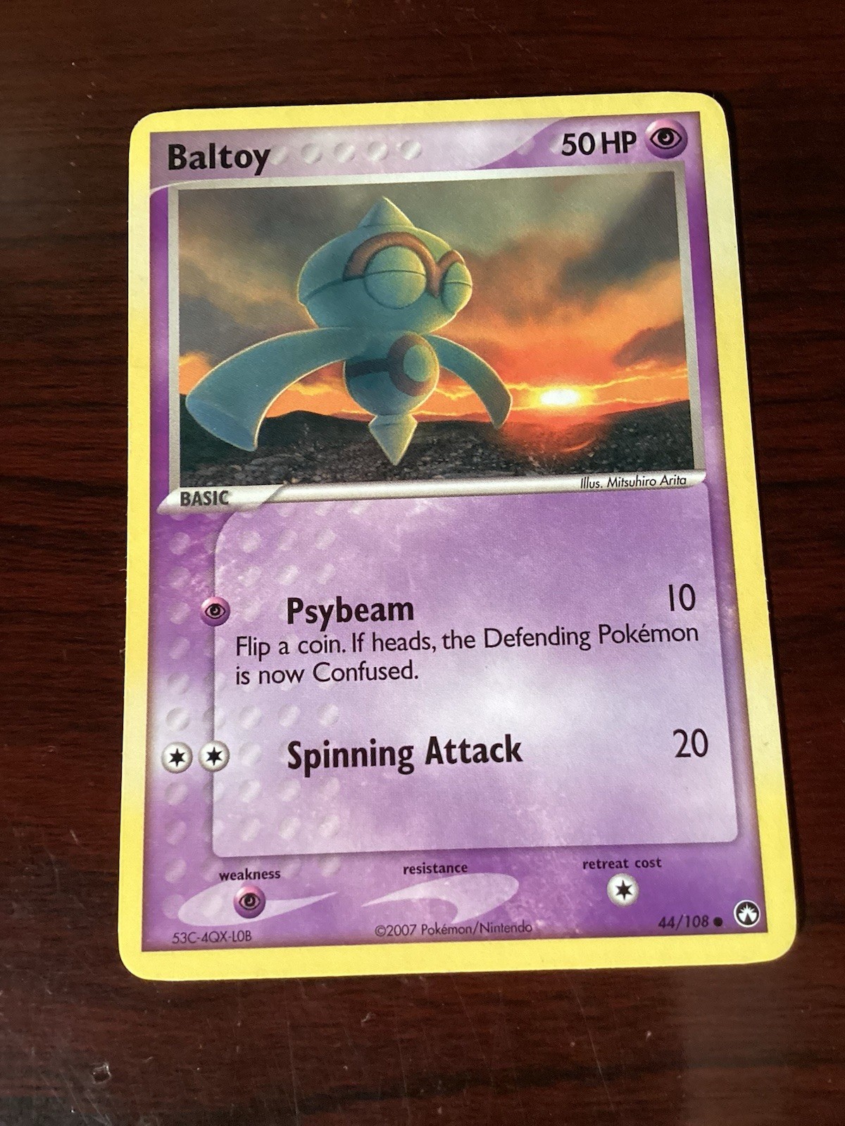 BALTOY - 44/108 - Power Keepers - Pokemon Card