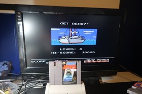 Jaws NES Cartridge Nintendo - Tested & WORKS - See Screenshots!