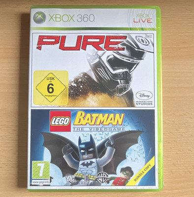 Pure / LEGO Batman: The Videogame Bundle für Xbox 360 (PAL) inkl. Handbuch USK 6
