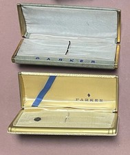 2 Parker 51 Fountain Pen c.1940- 48 Boxes ~ N...