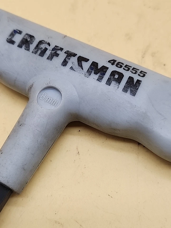 Craftsman Tools T Handle Allen Wrench 8mm 46555Hex Wrench USA - Image 3 of 4