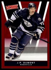 2010-11 Upper Deck Victory Red J.P. Dumont Nashville Predators #106
